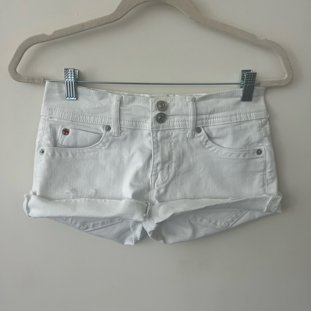 Hudson Mid Thigh Ruby Short— ALTERED